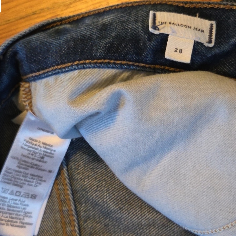 Madewell The Balloon Jean size 28 in Glendale Wash - Picture 5 of 10